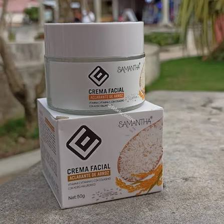 CREMA FACIAL ACLARANTE DE ARROZ